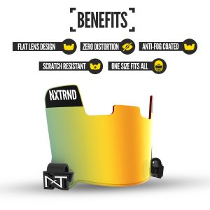 VZR1® Football Visor Gold