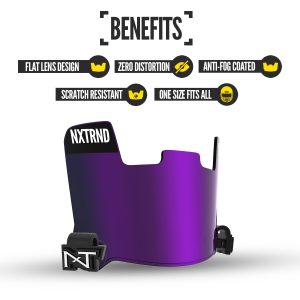 VZR1® Football Visor Purple